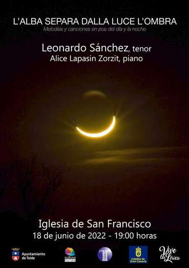 El ciclo Vive la Lírica celebra su segunda cita musical con el programa Melodías y canciones en pos del día y la noche / TA